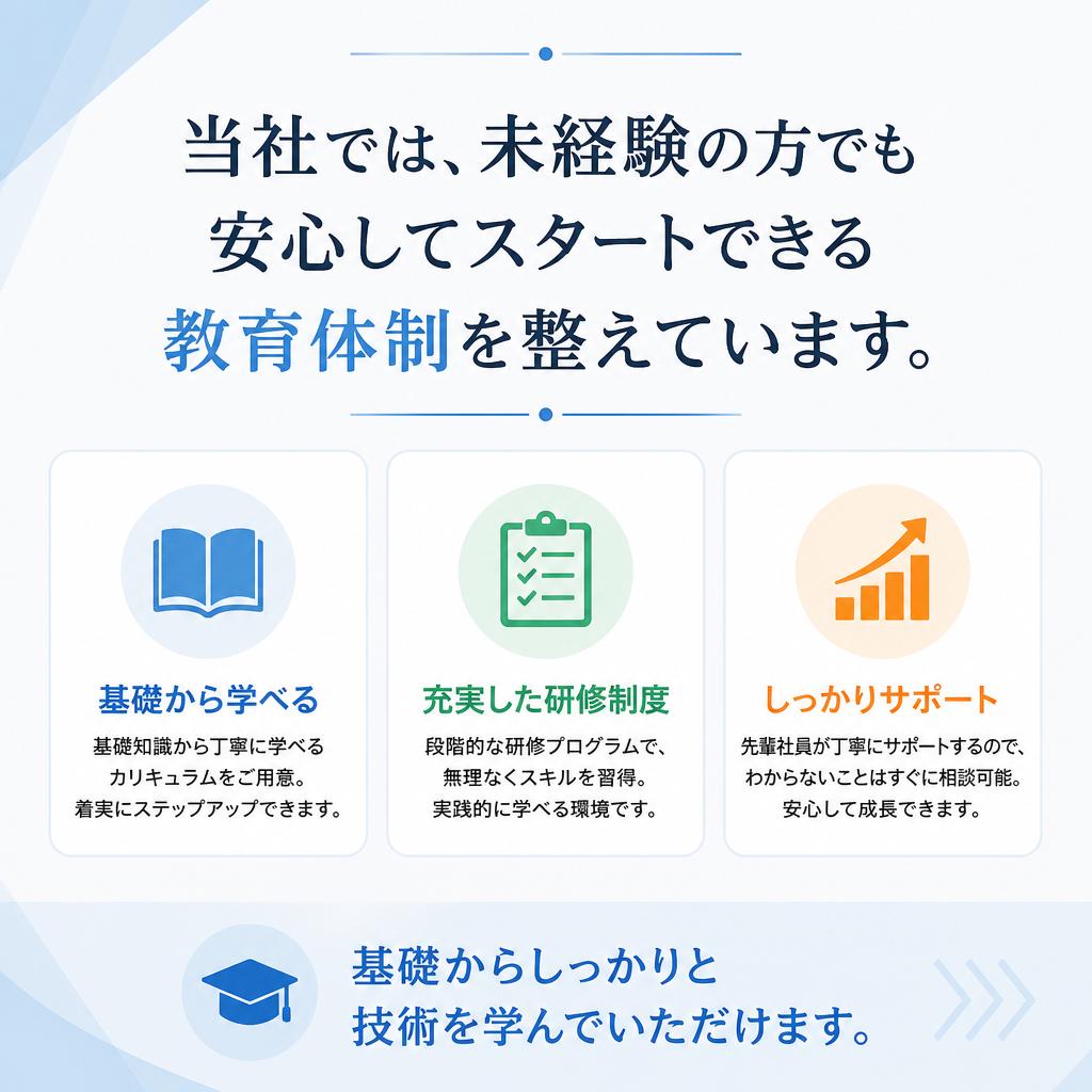 未経験者大歓迎！