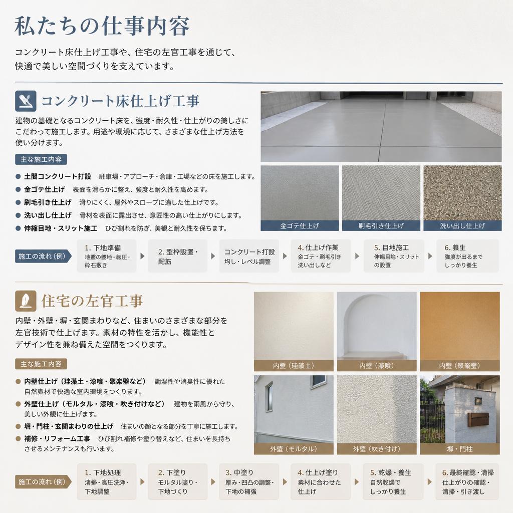 左官職人の仕事とは？