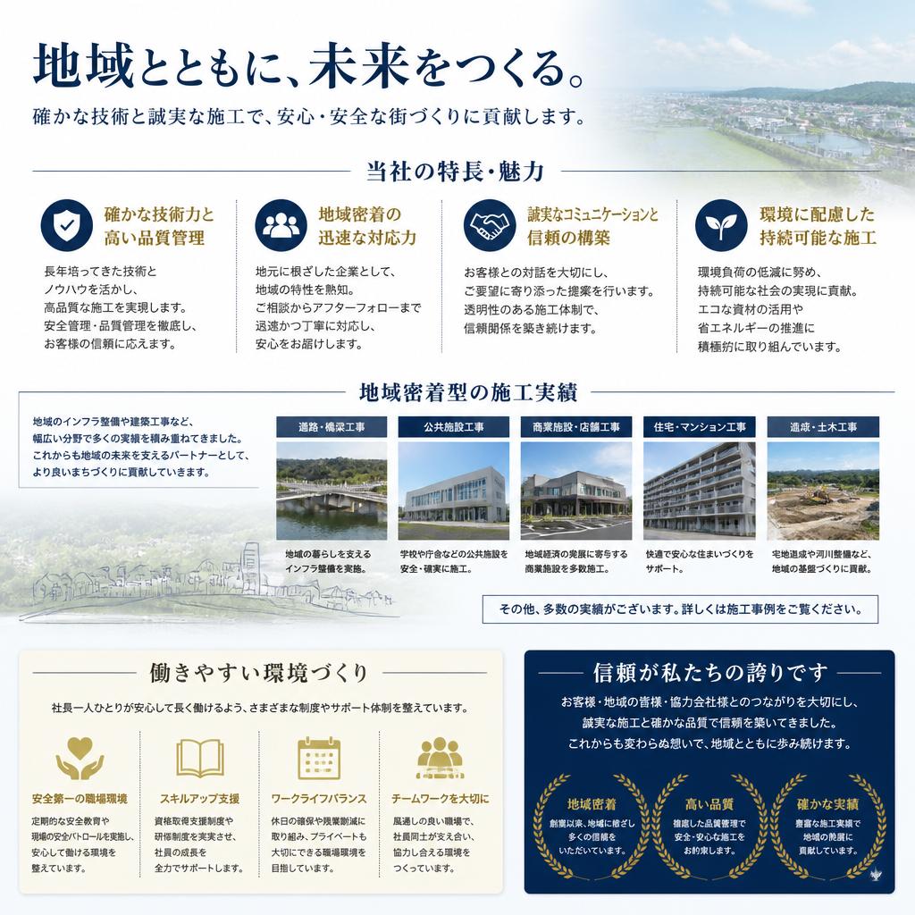 会社の特徴