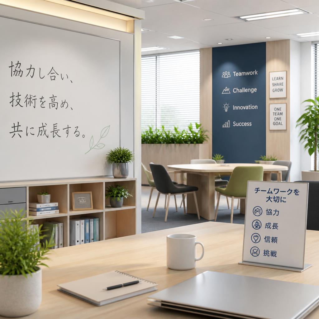 チームワークを大切にした職場環境