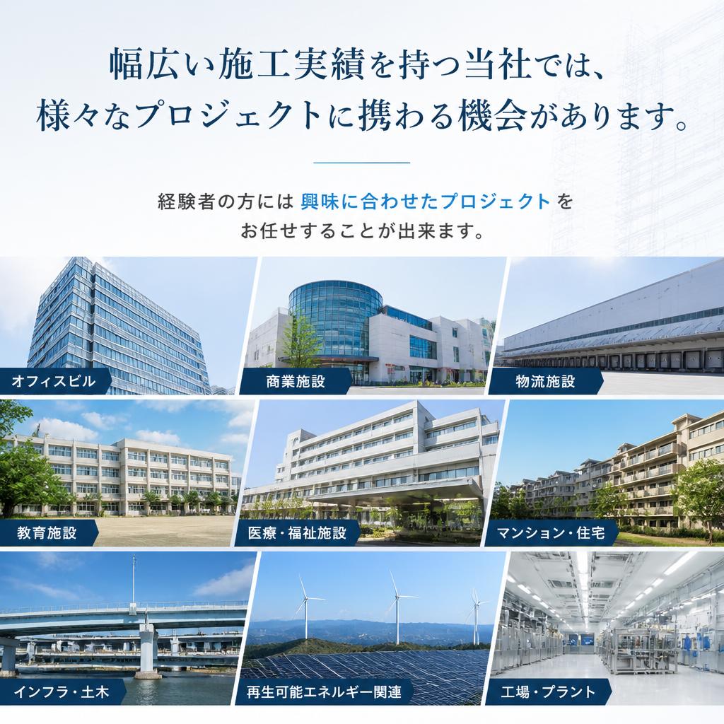 多様なプロジェクトへの参加