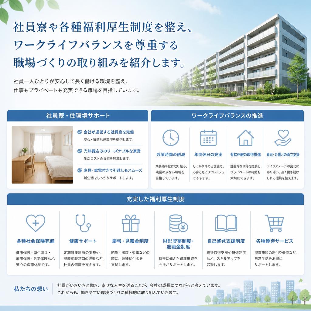 働きやすい職場環境