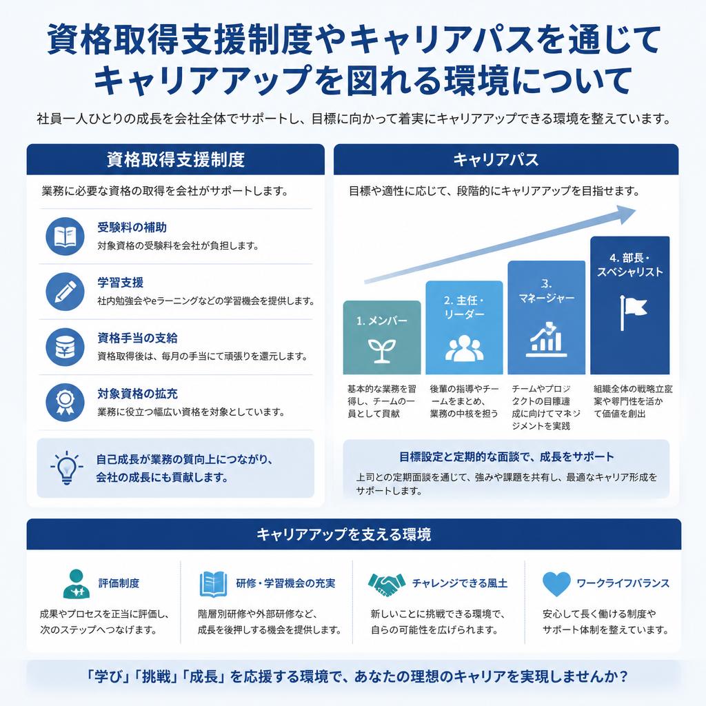 スキルアップのチャンス