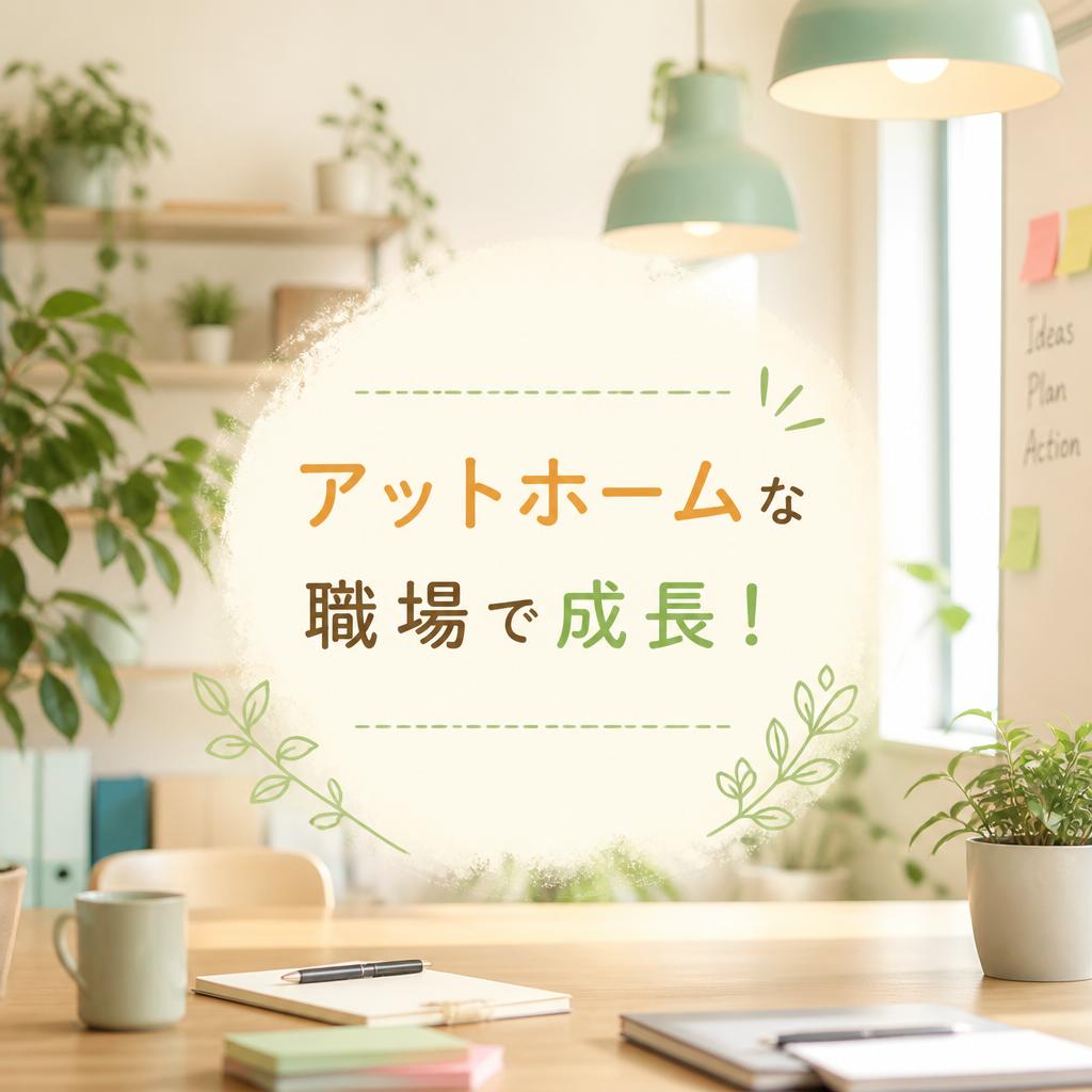 アットホームな職場で成長！