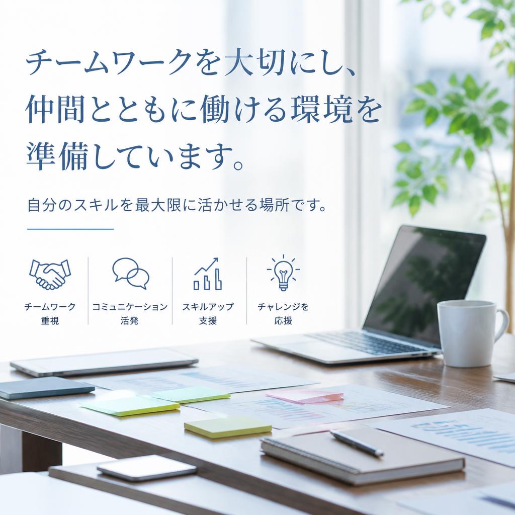 安心の職場環境