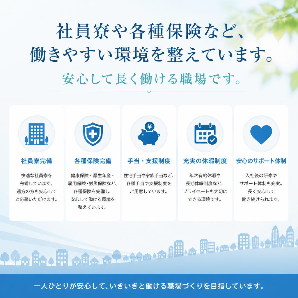福利厚生の充実