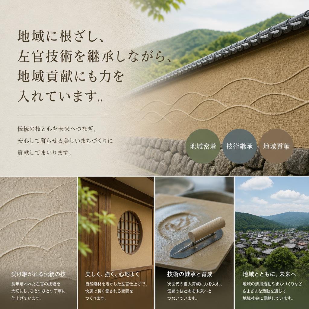地域密着のプロフェッショナル