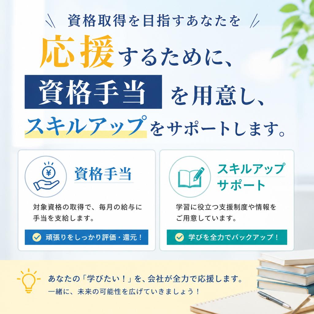 資格取得支援制度