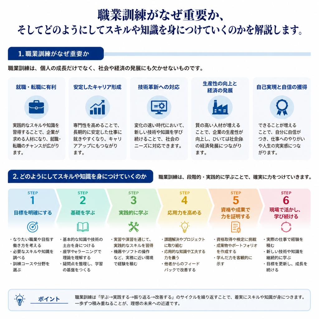 職業訓練の重要性
