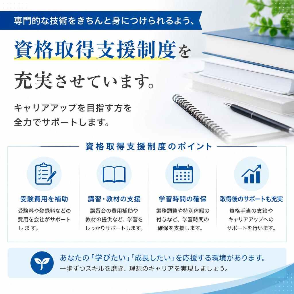 資格取得支援制度