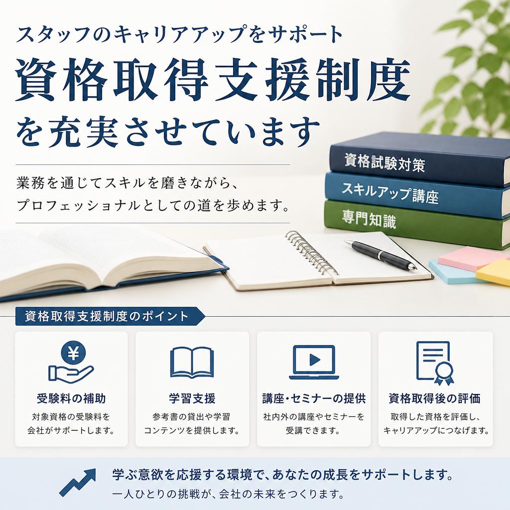 資格取得支援制度
