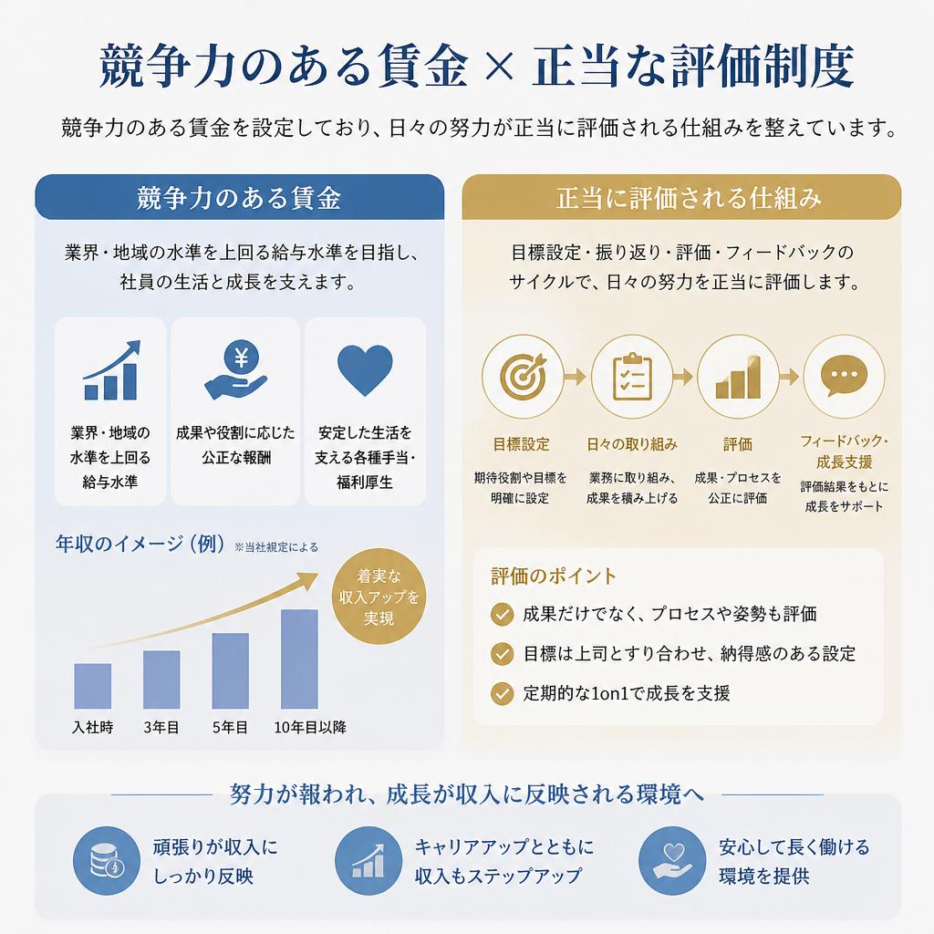 賃金制度の確立