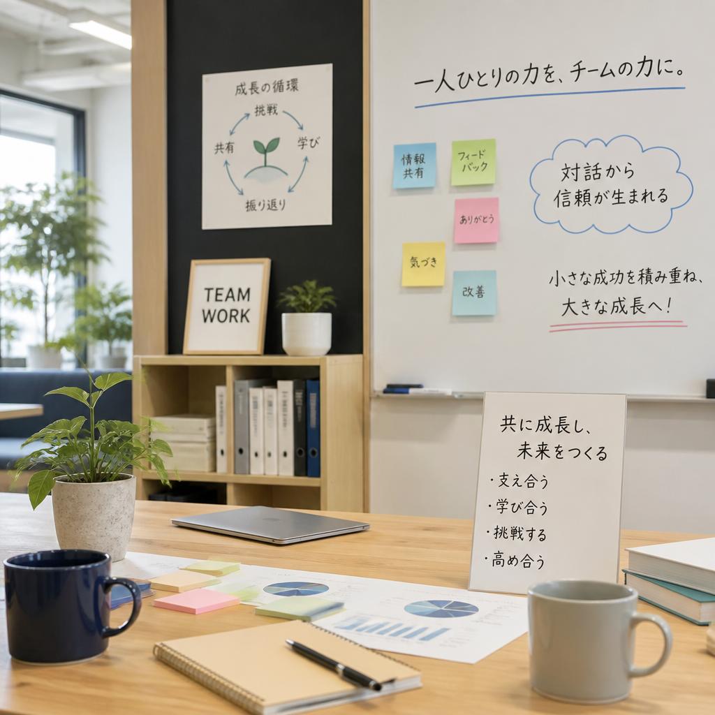 チームワークを大切にする