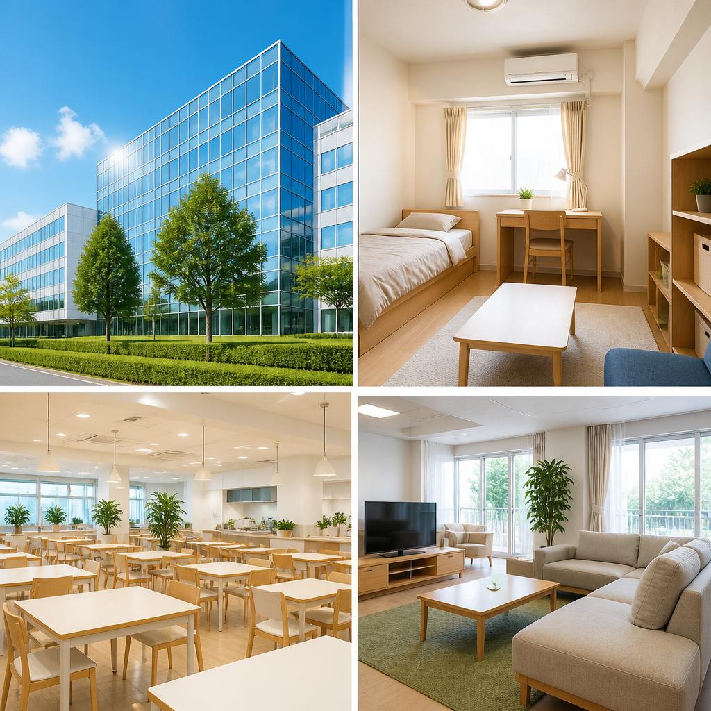 高給与・社会保障完備、アットホームで快適な寮生活を享受しよう！