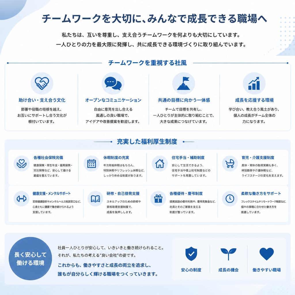 4. 働きやすい職場環境